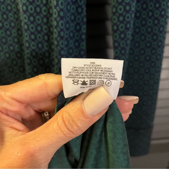 Tory Burch Silk Print Dress Size M - Picture 8 of 9